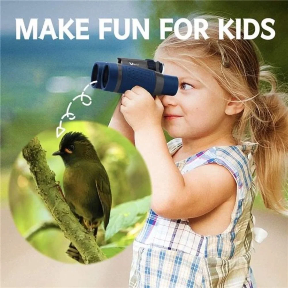 Compact Binoculars for Kids Bird Watching Hiking Camping Fishing Accessories